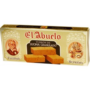 EL ABUELO Turron Jijona granulado tableta 300 grs